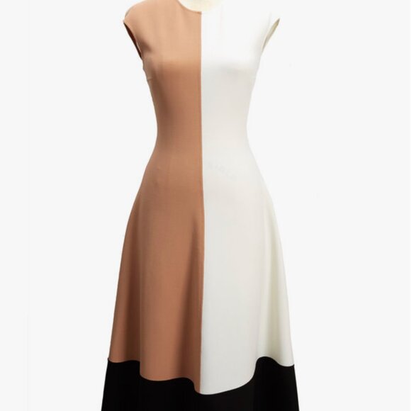 Michael kors color block dress new arrivals